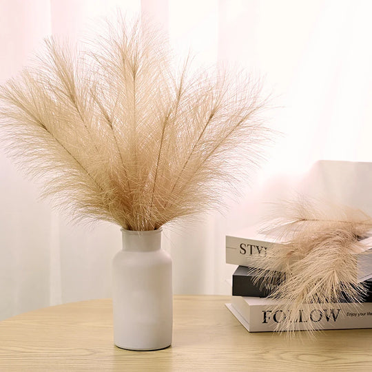 Sarai Mezanchen Artificial Reed Pampas Grass Bouquet