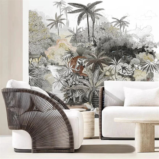 Lily's Custom Nordic Southeast Asian American Landscape Wallpaper