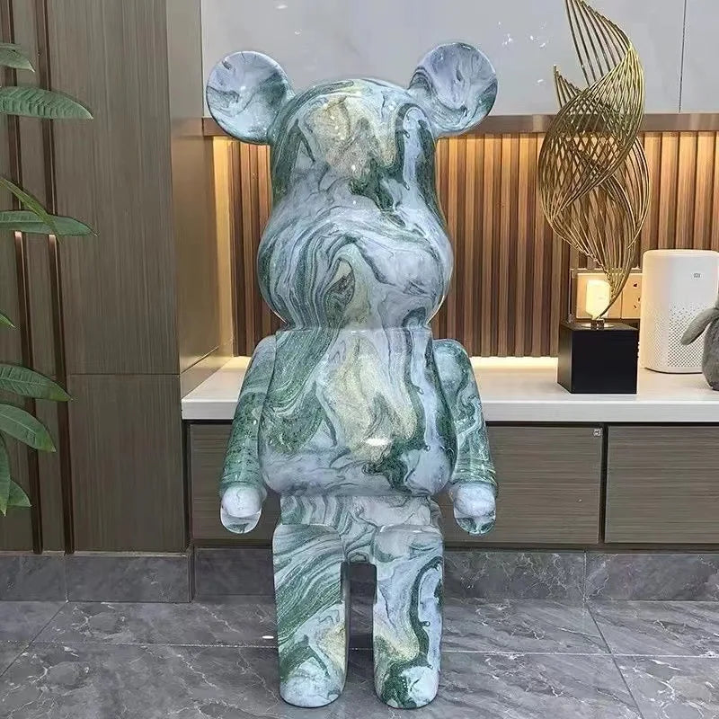 Mila's Cartoon Bear Statue Figurine