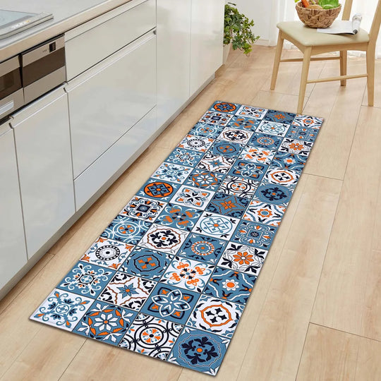 Ximena Simple Texture Modern Carpet Non-Slip Kitchen Mat