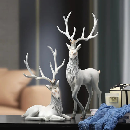 Grace High End Deer Statue: Elevate Your Home Decor