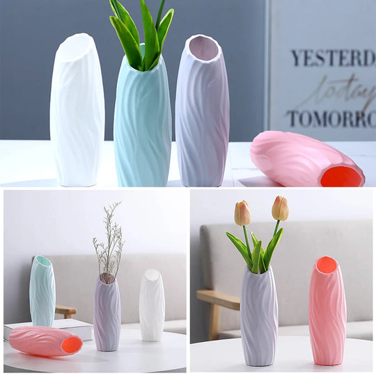 Cecelia Plastic Vase: Versatile and Elegant