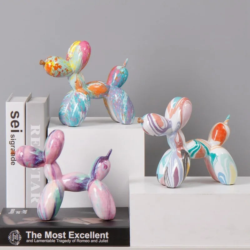 Sophia's DIY Ballon Dog Statue