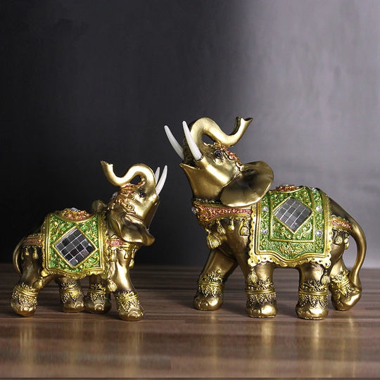 Abigail Elephant Statue for Feng Shui and Wealth