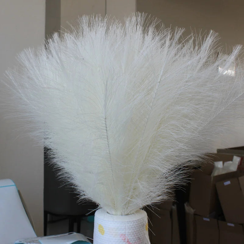 Alaya 10Pcs Artificial Pampas Grass Bouquet