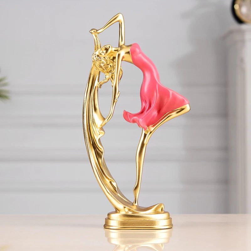 Alison Dancing Girl Figure Statue - Modern Ballet Sculpture