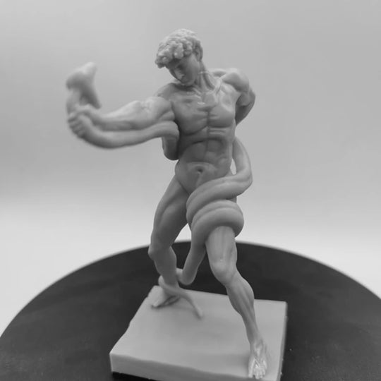 Evelyn's Human Snake War Resin Figure Model Kit