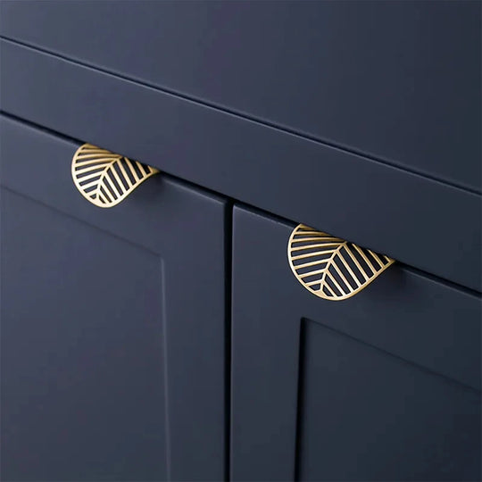 Harper's Hidden Leaf Shaped Furniture Handles