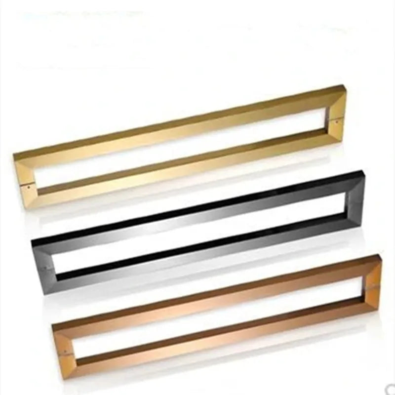 Vienna Elevate Your Doors with Stainless Steel Square Tube Handles