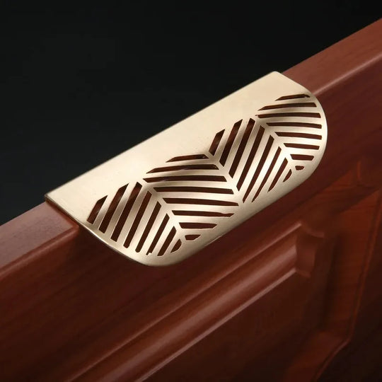 Harper's Hidden Leaf Shaped Furniture Handles