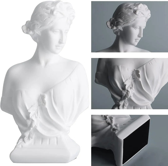 Sophia's Classic Roman Bust Venus Goddess Resin Artwork