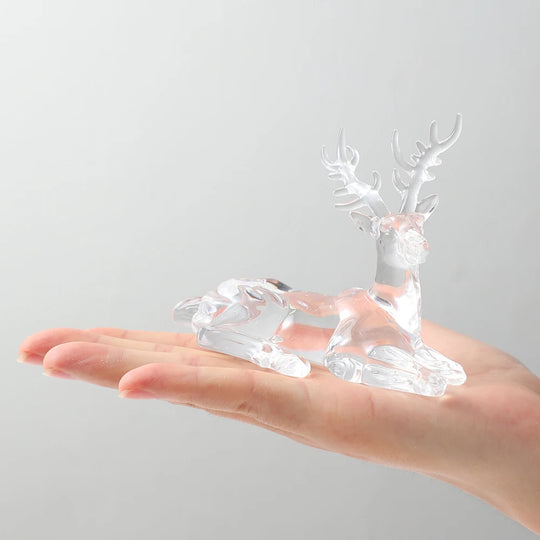 Lily's Crystal Deer Figurine