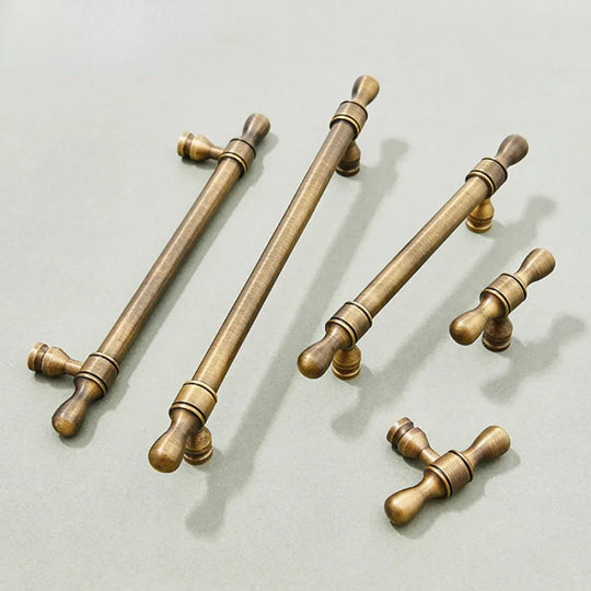 Alisson Nordic Brass Furniture Handles Luxury Bronze Handles