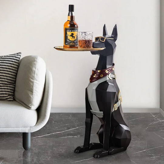 Claire's Large Doberman Side Table