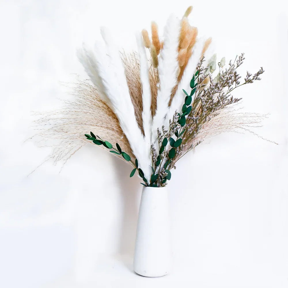 Royalty Pampas Grass Leaves Decoration Fluffy Wedding Arrangement Decoration