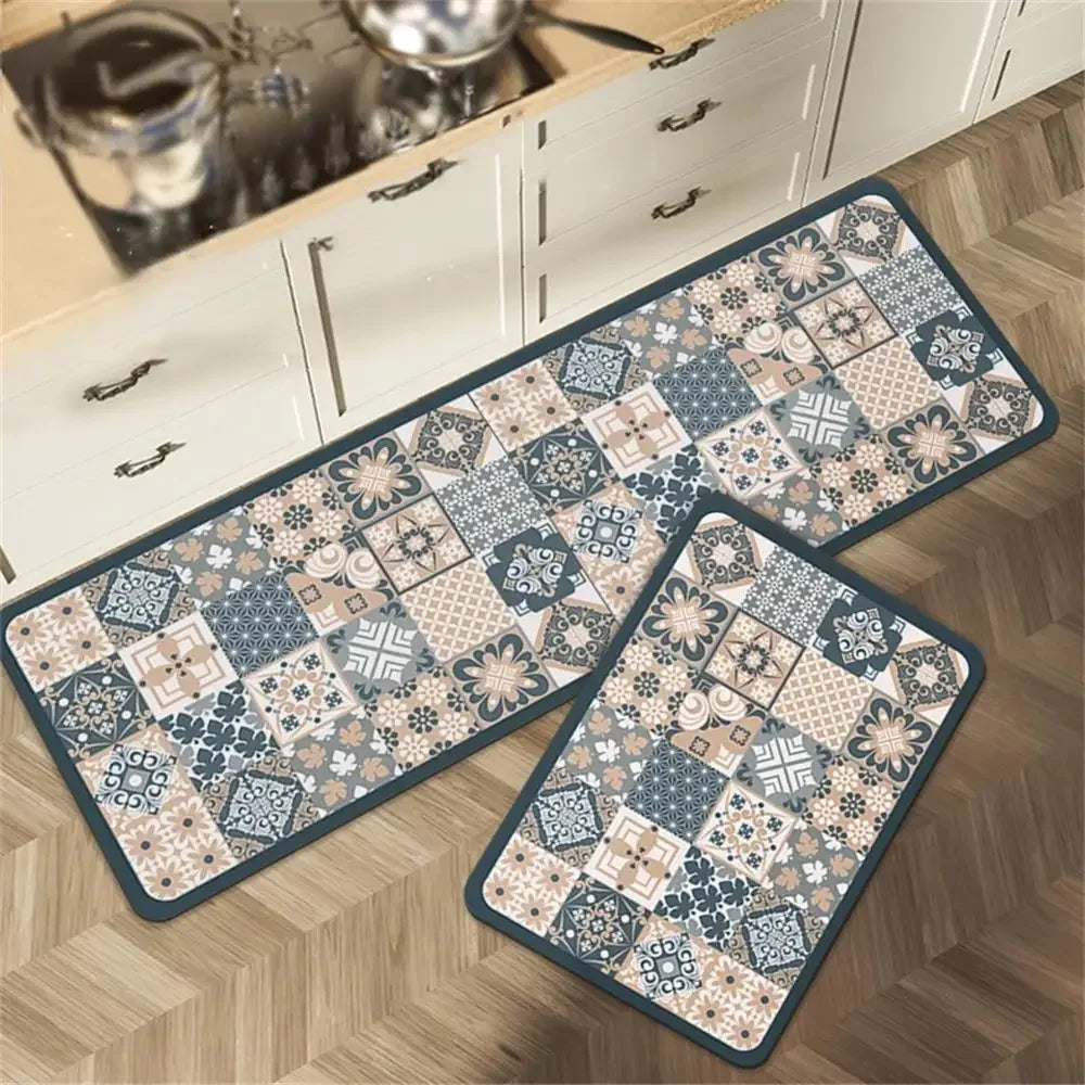 Charley Retro Design Kitchen Carpets