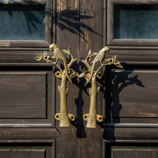 Chelsea Doors with Handcrafted Brass Handles