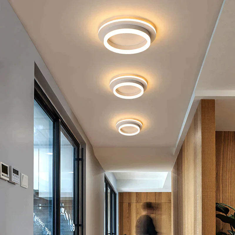 Adelyn- Modern Surface Mounted Square/Round Led Ceiling Lights For Hallway Porch