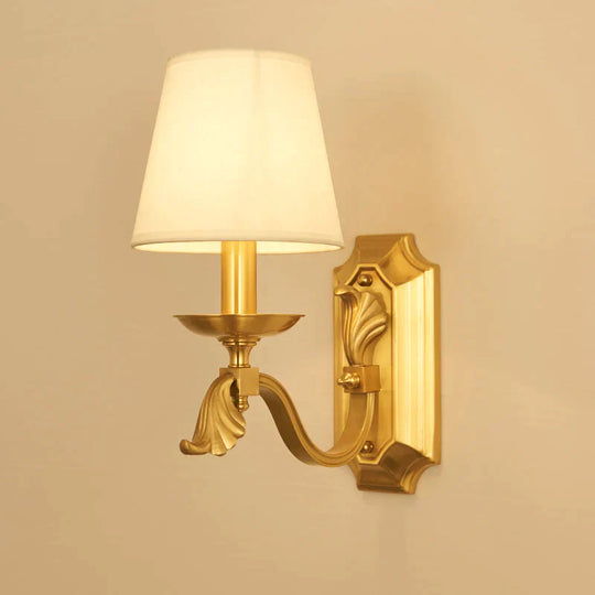 All Copper Wall Lamp Creative Personality Living Room Bedroom Bedside Corridor Lamps