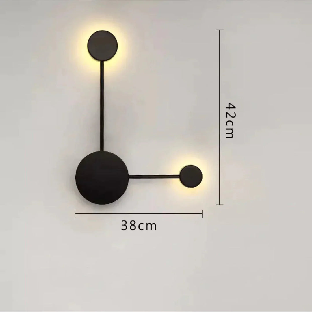 Alora | Modern Sputnik LED Wall Light