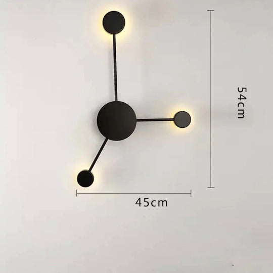 Alora | Modern Sputnik LED Wall Light