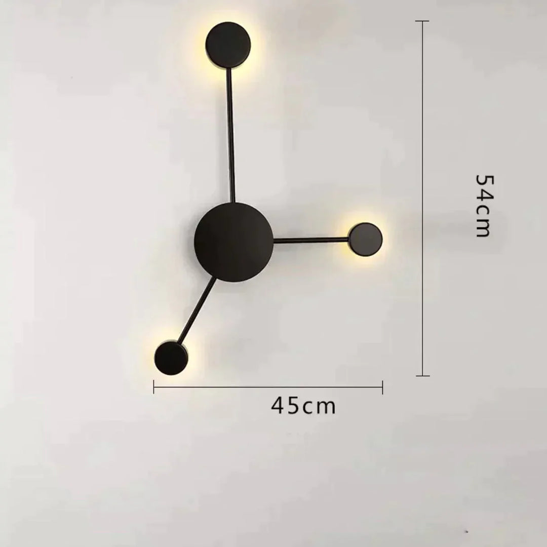 Alora | Modern Sputnik Led Wall Light Lamp