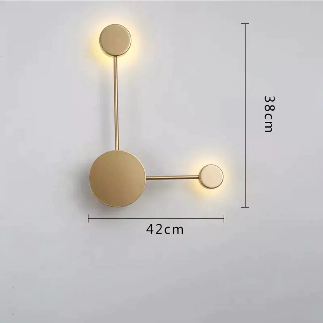 Alora | Modern Sputnik LED Wall Light