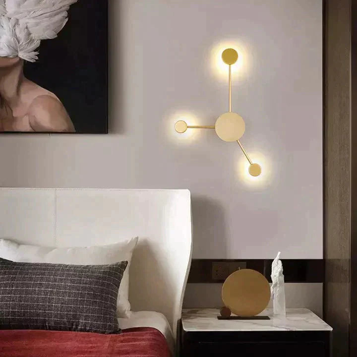 Alora | Modern Sputnik Led Wall Light Lamp