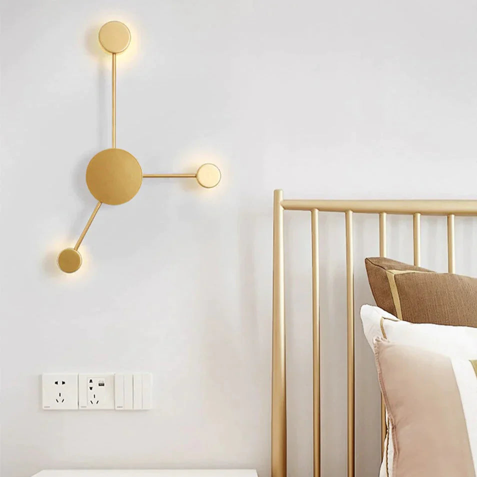 Alora | Modern Sputnik LED Wall Light