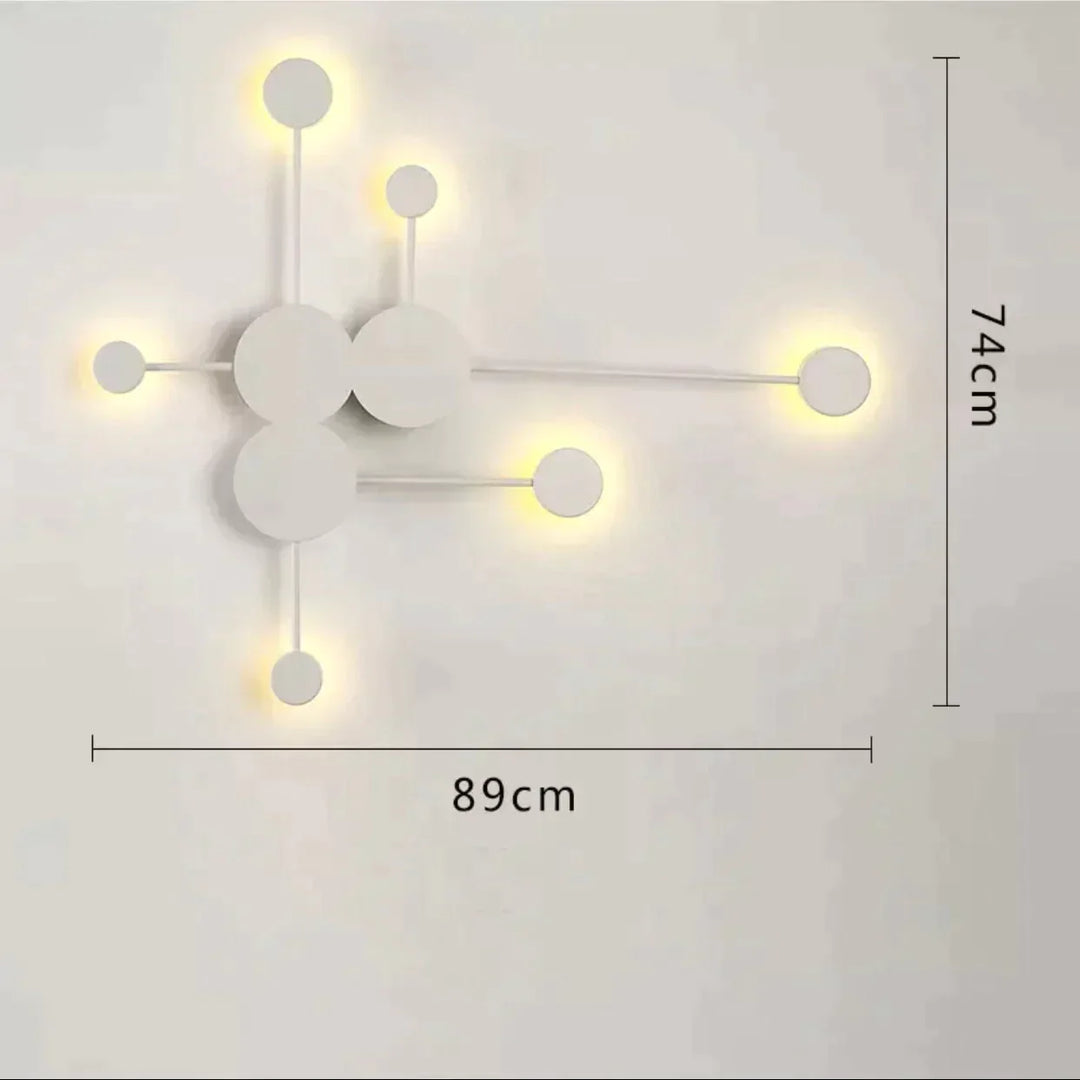 Alora | Modern Sputnik Led Wall Light Lamp