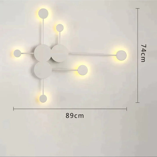 Alora | Modern Sputnik Led Wall Light Lamp