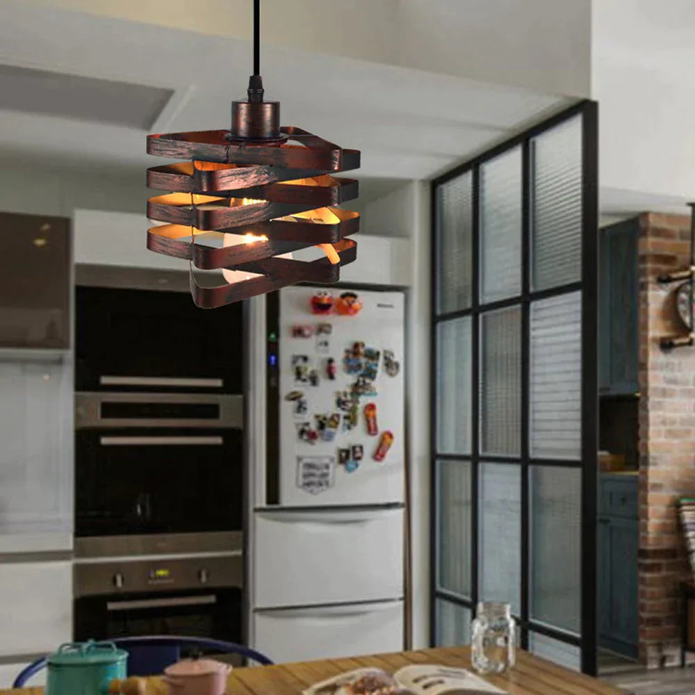 Alviro - Vintage Retro Loft Pendant Light Industrial Hanging Lamp