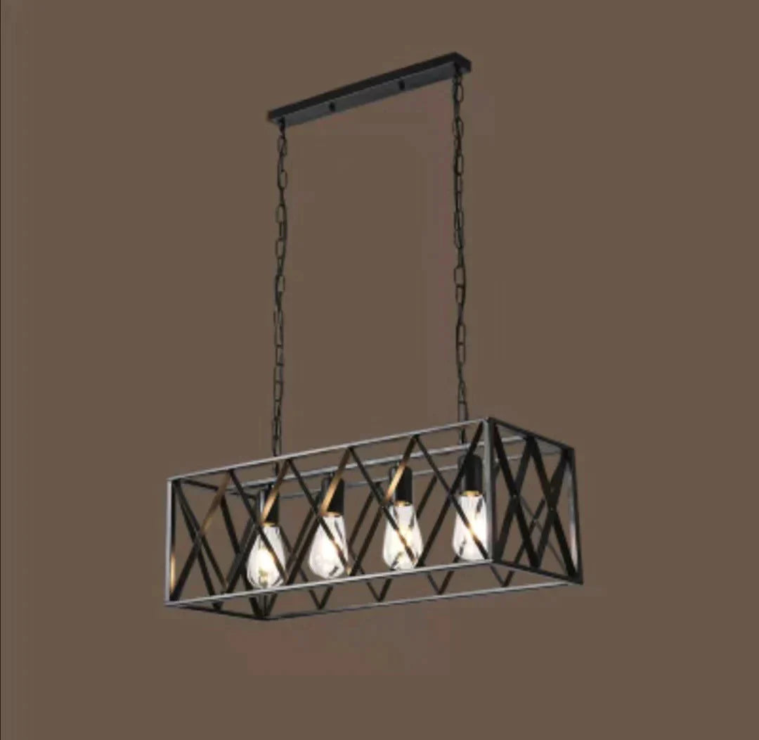 American Retro Iron Chandelier