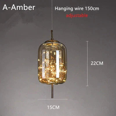 Annika - Nordic Glass Pendant Lights