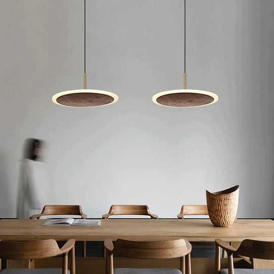 Araceli - Solid Walnut Pendant Light