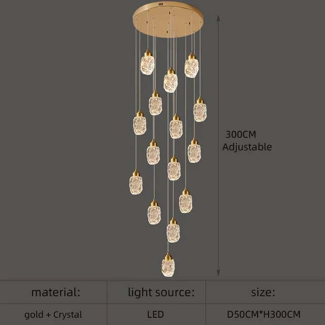 Astrea - Modern Led Crystal Chandelier