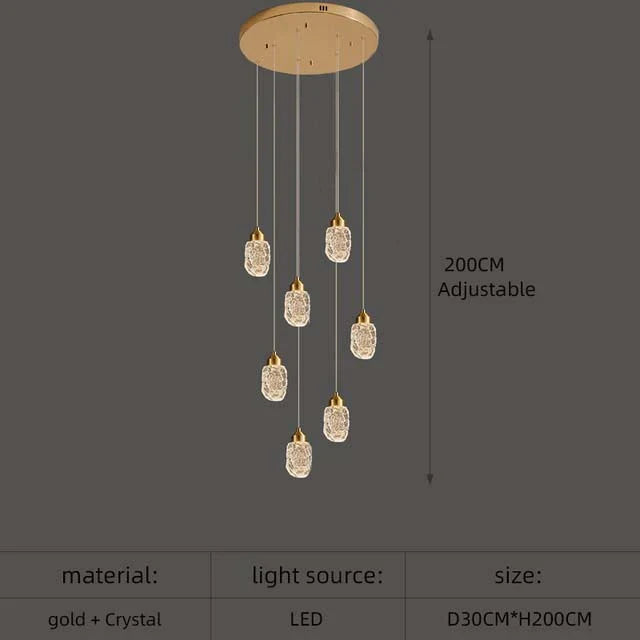 Astrea - Modern Led Crystal Chandelier