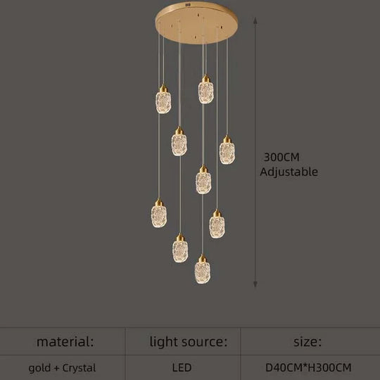 Astrea - Modern Led Crystal Chandelier