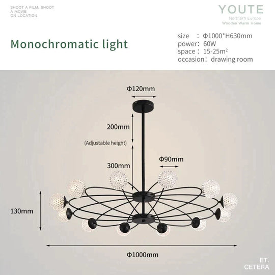 Atom - Nordic creative LED Pendant Light