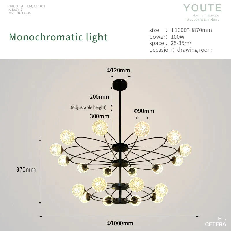 Atom - Nordic creative LED Pendant Light