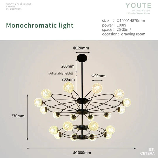 Atom - Nordic creative LED Pendant Light