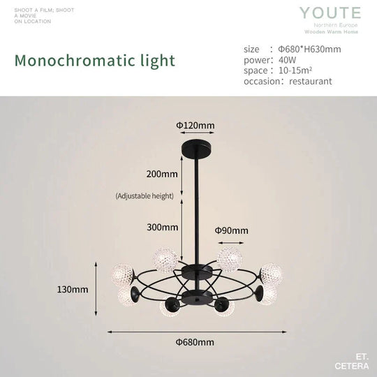 Atom - Nordic creative LED Pendant Light