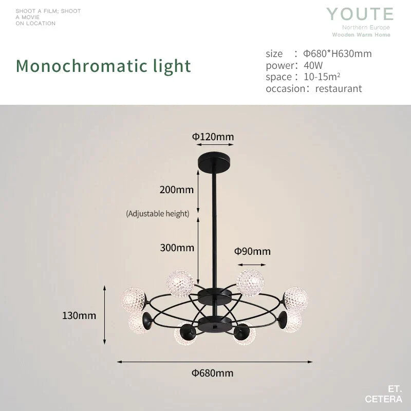 Atom - Nordic creative LED Pendant Light