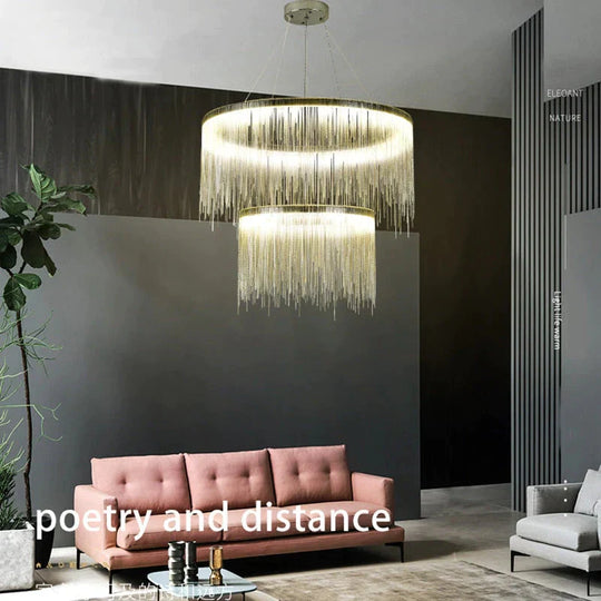 Aurora - Rectangle LED Chandelier