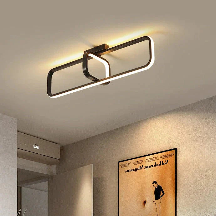 Bedroom Lamp Modern Simple Creative Warm Home Study Living Room Lamp LED Ceiling Lamp