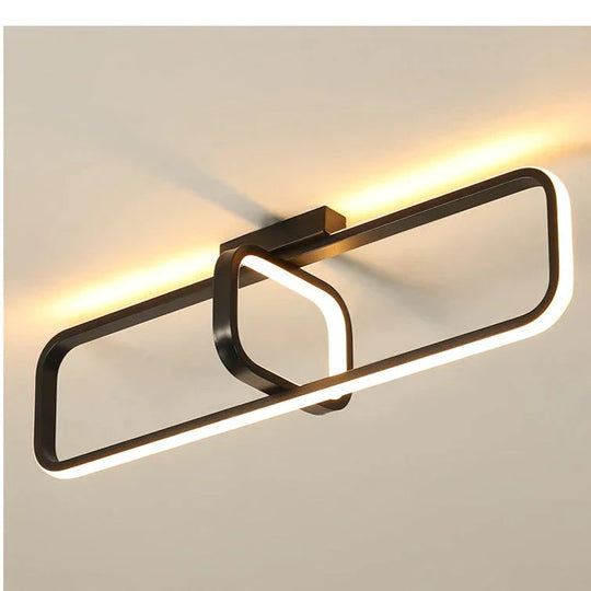 Bedroom Lamp Modern Simple Creative Warm Home Study Living Room Lamp LED Ceiling Lamp