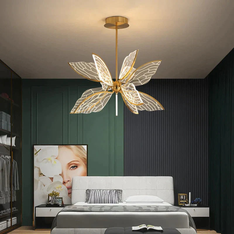 Butterfly LED Pendant Lamp for Living Dining Room Restaurant Home Decoration