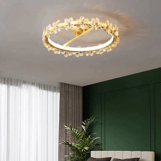 Ceiling Lamp Atmosphere Light Luxury Living Room Crystal Dining Creative Personality In The Bedroom