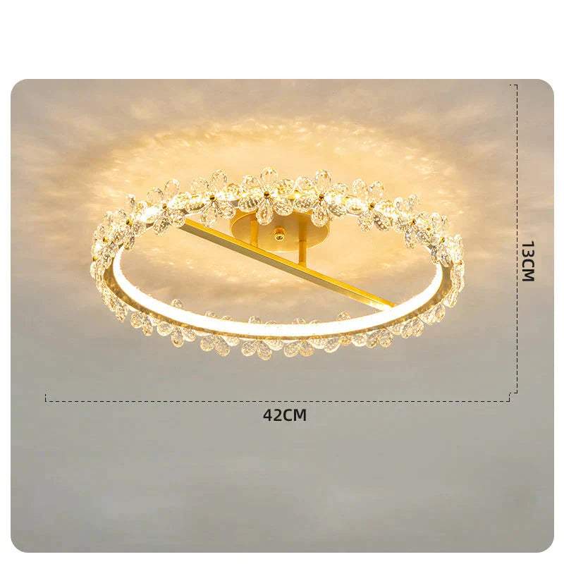 Ceiling Lamp Atmosphere Light Luxury Living Room Lamp Crystal Lamp Dining Room Lamp Creative Personality Light In The Bedroom