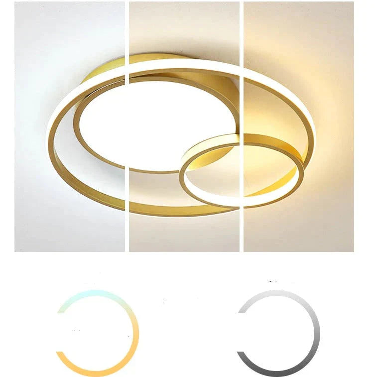 Ceiling Lamp LED Bedroom Lamp Simple Light Luxury Creative Warm Romantic Master Bedroom Lamp